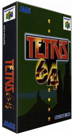 Tetris 64 - Box - 3D Image