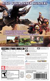 Monster Hunter Generations Ultimate - Box - Back Image