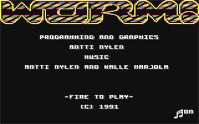 Worm! (Antti Nylen) - Screenshot - Game Title Image