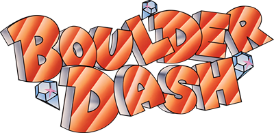 Boulder Dash (1990) - Clear Logo Image