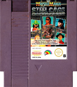 WWF WrestleMania: Steel Cage Challenge - Cart - Front Image