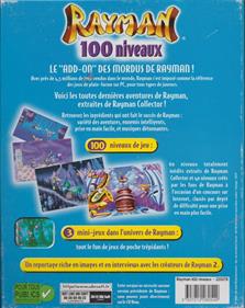 Rayman 100 Levels - Box - Back Image