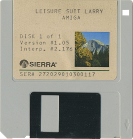Leisure Suit Larry In the Land of the Lounge Lizards - Disc Image