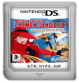 Mais où se cache Carmen Sandiego? Mystère au bout du monde - Fanart - Cart - Front Image