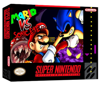 Mario vs. SONIC.EXE - Box - 3D Image