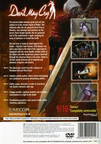 Devil May Cry - Box - Back Image