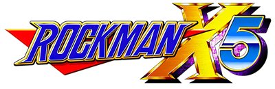 Mega Man X5 - Clear Logo Image