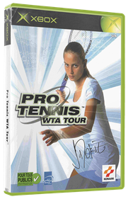 WTA Tour Tennis  - Box - 3D Image