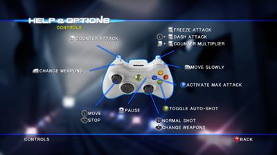 Bangai-O HD: Missile Fury - Arcade - Controls Information Image