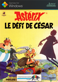 Astérix: Caesar's Challenge - Fanart - Box - Front Image