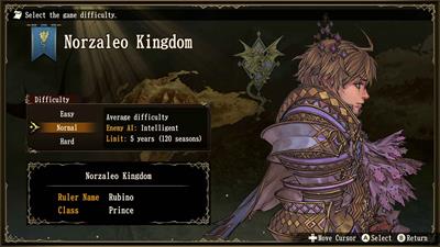Brigandine: The Legend of Runersia - Screenshot - Game Select Image