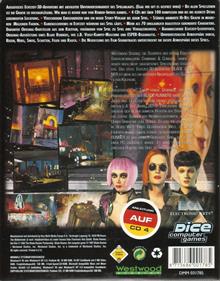 Blade Runner (Virgin Interactive) - Box - Back - Reconstructed Image