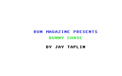 Bunny Chase - Screenshot - Game Title Image