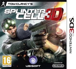 Tom Clancy's Splinter Cell 3D - Box - Front Image