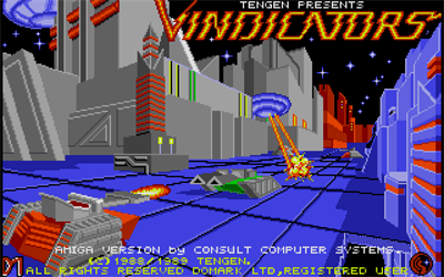 Vindicators - Screenshot - Game Title Image