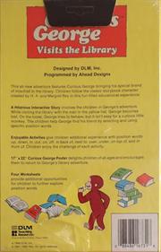 Curious George Visits the Library - Box - Back Image