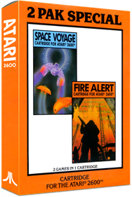 2 Pak Special: Space Voyage / Fire Alert - Box - 3D Image