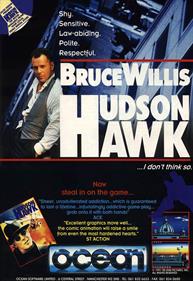 Hudson Hawk - Advertisement Flyer - Front Image