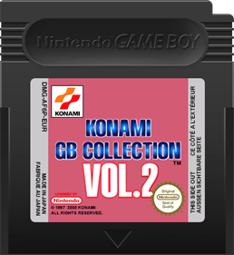 Konami GB Collection: Vol.2 - Fanart - Cart - Front Image