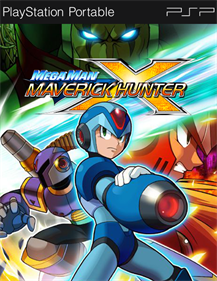 Mega Man Maverick Hunter X - Fanart - Box - Front Image