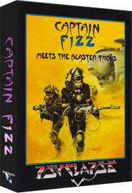 Captain Fizz Meets the Blaster-Trons - Box - 3D Image