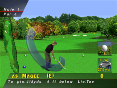 PGA Tour 96 - Screenshot - Gameplay Image