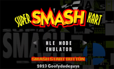 Super Smash Kart - Screenshot - Game Title Image