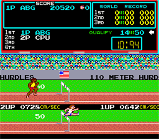 Track & Field - Screenshot - Gameplay Image