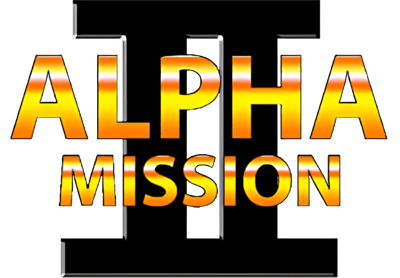 Alpha Mission II - Clear Logo Image
