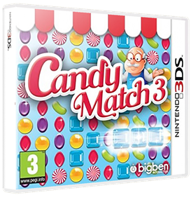 Candy Match 3 - Box - 3D Image