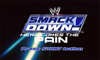 WWE Smackdown! Here Comes the Pain - Screenshot - Game Title Image