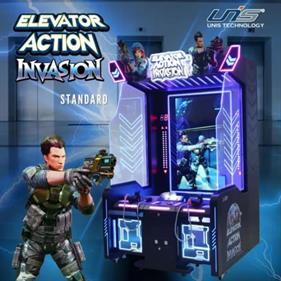 Elevator Action Invasion - Advertisement Flyer - Front Image