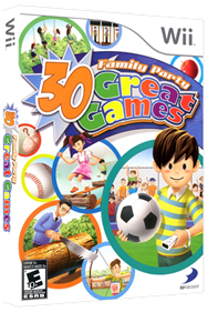 Family Party: 30 Great Games - Box - 3D Image