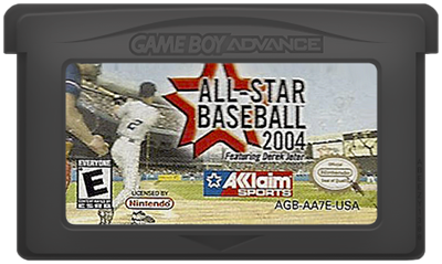 All-Star Baseball 2004 - Cart - Front Image