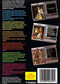 Where in Time is Carmen Sandiego? - Box - Back Image