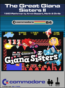 The Great Giana Sisters II - Fanart - Box - Front Image