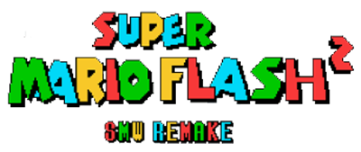 Super Mario Flash 2: SMW Remake - Clear Logo Image