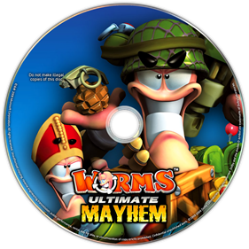 Worms: Ultimate Mayhem - Fanart - Disc Image