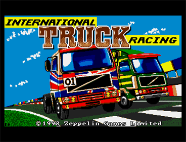 International Truck Racing - Screenshot - Game Title Image