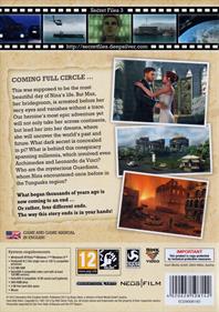 Secret Files 3 - Box - Back Image