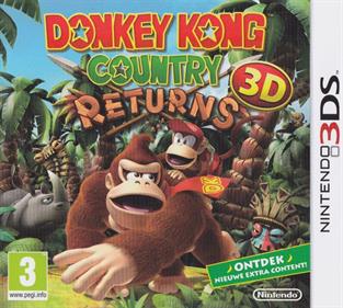 Donkey Kong Country Returns 3D - Box - Front Image