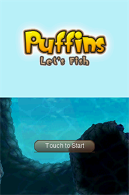 Puffins: Let's Fish! - Screenshot - Game Title Image