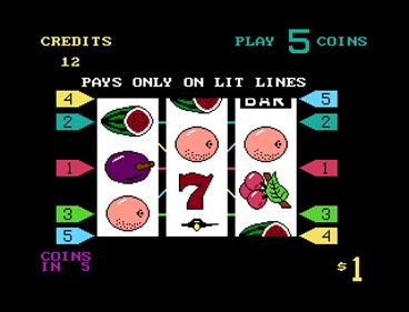 5-Line Fruit Slot Machine - Screenshot - Gameplay Image