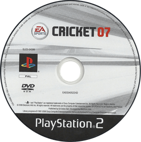 Cricket 07 - Disc Image