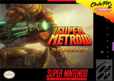 Super Metroid: Redesign - Box - Front Image