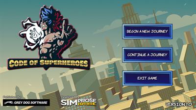 Code of Superheroes - Screenshot - Game Title Image