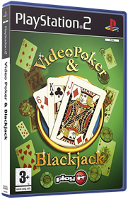 Video Poker & Blackjack - Box - 3D Image