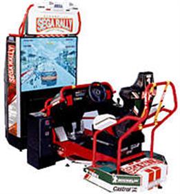 Sega Rally 2 DX - Arcade - Cabinet Image