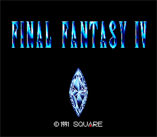 Final Fantasy IV Namingway Edition - Screenshot - Game Title Image