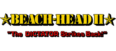 Beach-Head II: The Dictator Strikes Back - Clear Logo Image